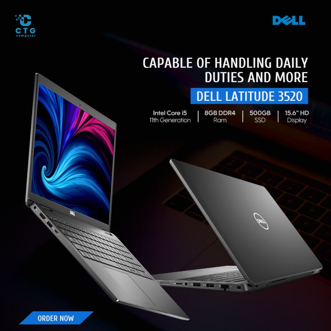 Dell Latitude 3520 is a reliable and versatile laptop