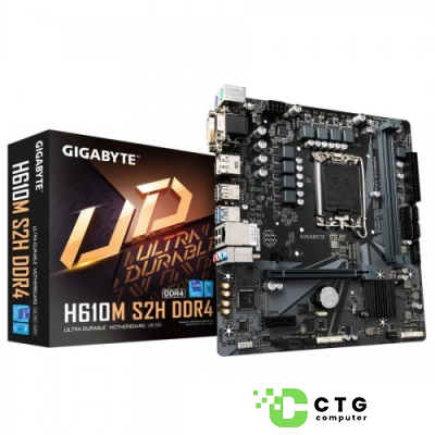 GIGABYTE H610M S2H DDR4 12th Gen Micro ATX Motherboard