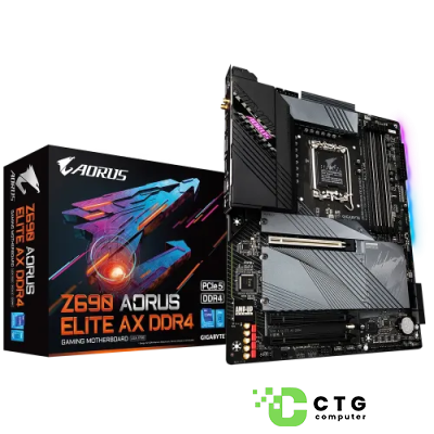 GIGABYTE Z690 AORUS ELITE AX DDR4 12th Gen ATX Motherboard