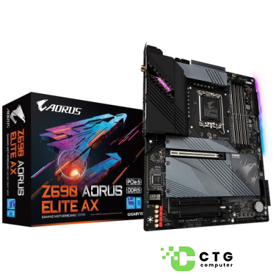 GIGABYTE Z690 AORUS ELITE AX 12th Gen WiFi ATX Motherboard