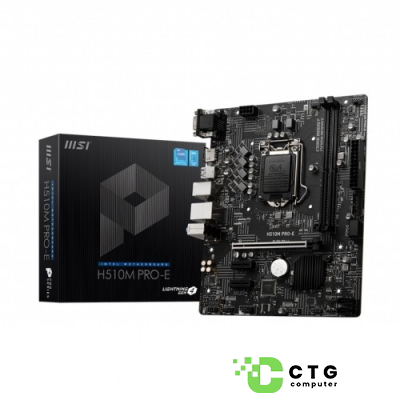 MSI H510M PRO-E Intel 10th Gen and 11th Gen Mirco-ATX Motherboard