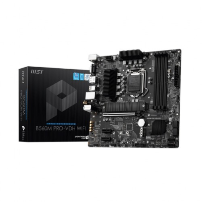 MSI B560M PRO-VDH 10th and 11th Gen Micro ATX Motherboard