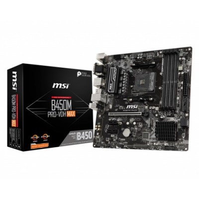 MSI B450M PRO-VDH MAX AMD AM4 Gaming Motherboard (China Version)