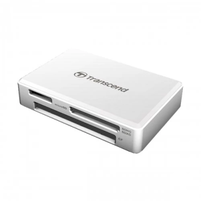 Transcend TS-RDF8W2 USB 3.1 Gen 1 White All-In-One Multi Memory Card Reader