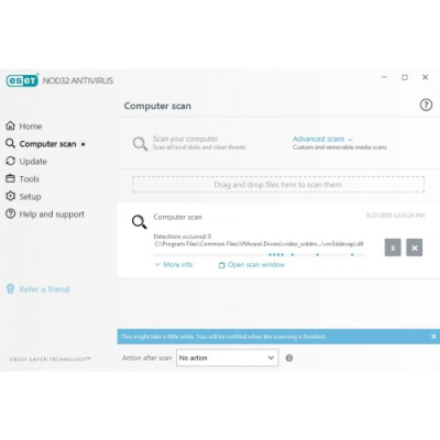 ESET NOD32 Antivirus 3 User for 1 Year (2021 Edition)