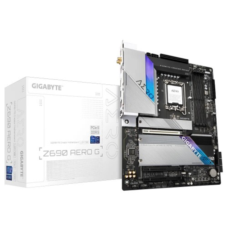 GIGABYTE Z690 Aero G DDR5 12th Gen ATX Motherboard