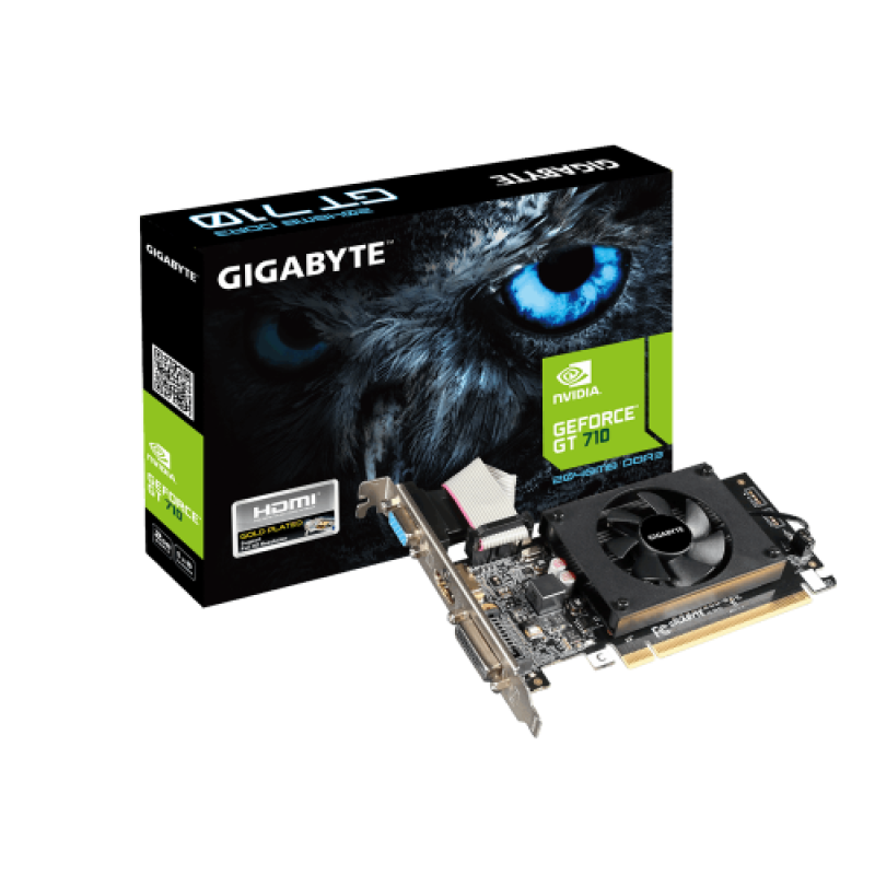 GIGABYTE GeForce GT 710 2GB DDR3 Graphics Card