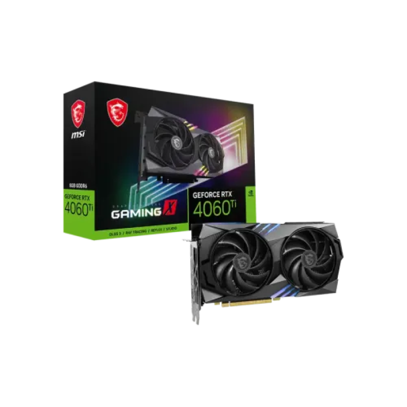 MSI GeForce RTX 4060 Ti GAMING X 8GB GDDR6 Graphics Card