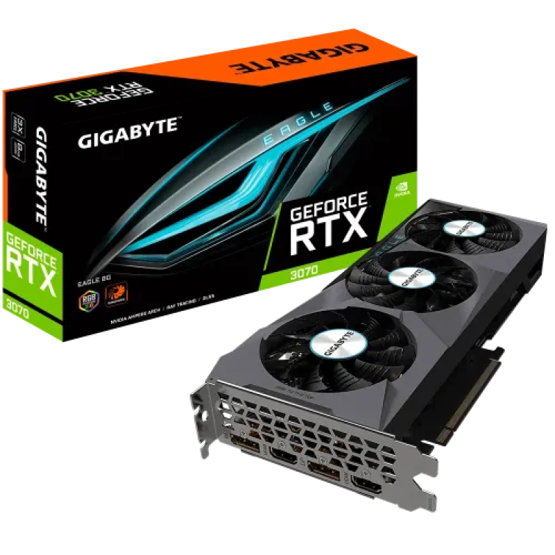 GIGABYTE GeForce RTX 3070 EAGLE 8GB GDDR6 Graphics Card