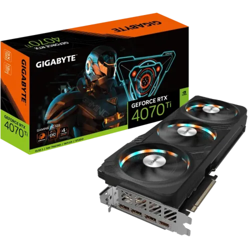 GIGABYTE GeForce RTX 4070 Ti GAMING OC 12GB GDDR6X Graphics Card