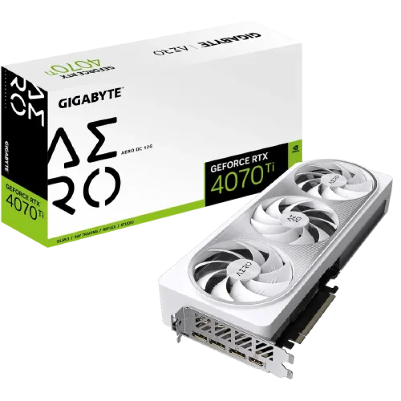 GIGABYTE GeForce RTX 4070 Ti AERO OC 12GB GDDR6X Graphics Card