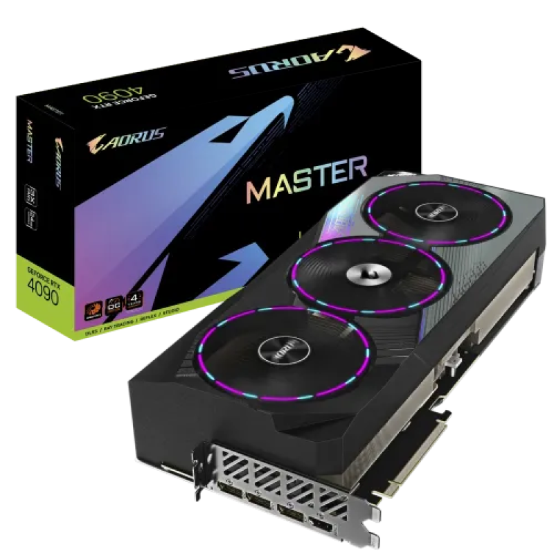 GIGABYTE AORUS GeForce RTX 4090 MASTER 24GB GDDR6X Graphics Card