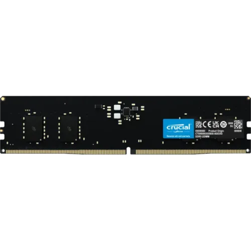 Crucial 16GB DDR5 4800MHz UDIMM Desktop RAM
