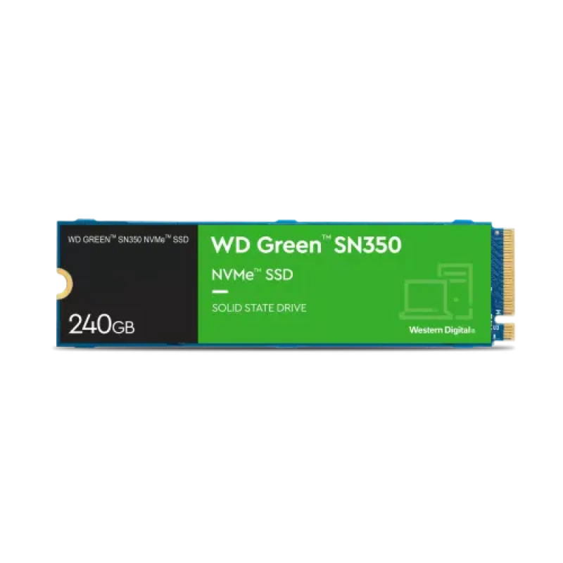 Western Digital Green SN350 240GB M.2 NVMe Gen3 SSD