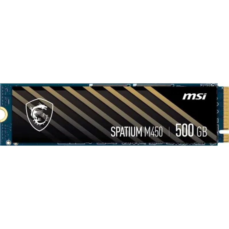 MSI SPATIUM M450 500GB PCIe 4.0 NVMe M.2 SSD