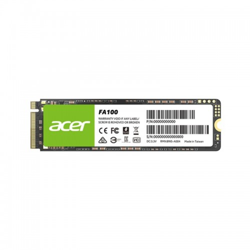 Acer FA100 1TB M.2 NVMe PCIe Gen3 x 4 SSD