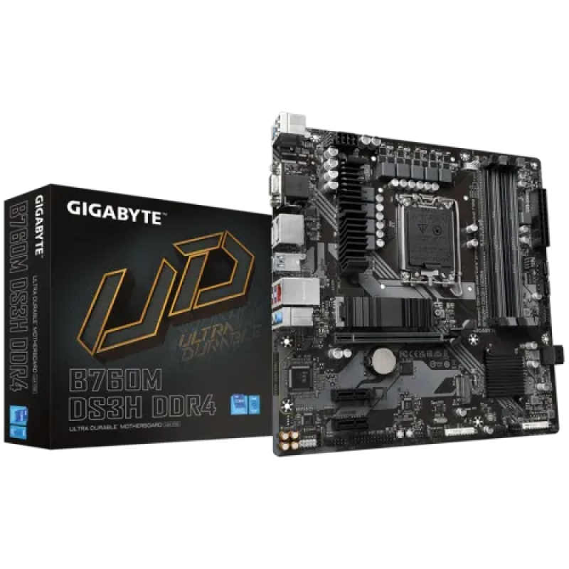GIGABYTE B760M DS3H DDR4 mATX Motherboard