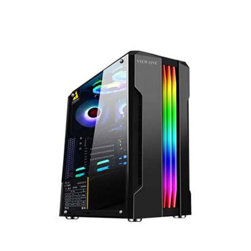 VIEW ONE V8411 RGB GAMING CASING