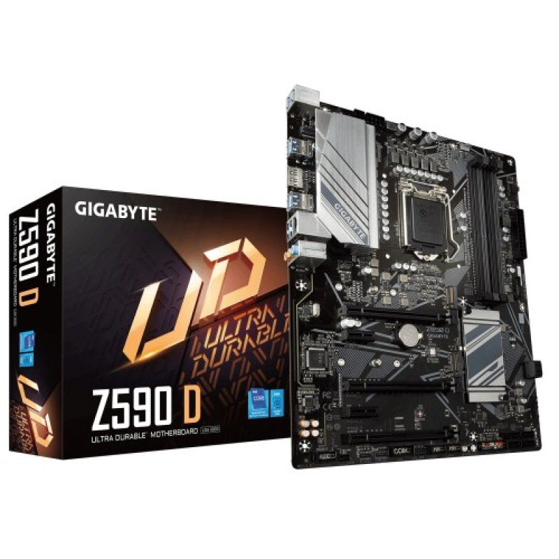 GIGABYTE Z590 D 10th and 11th Gen ATX Motherboard