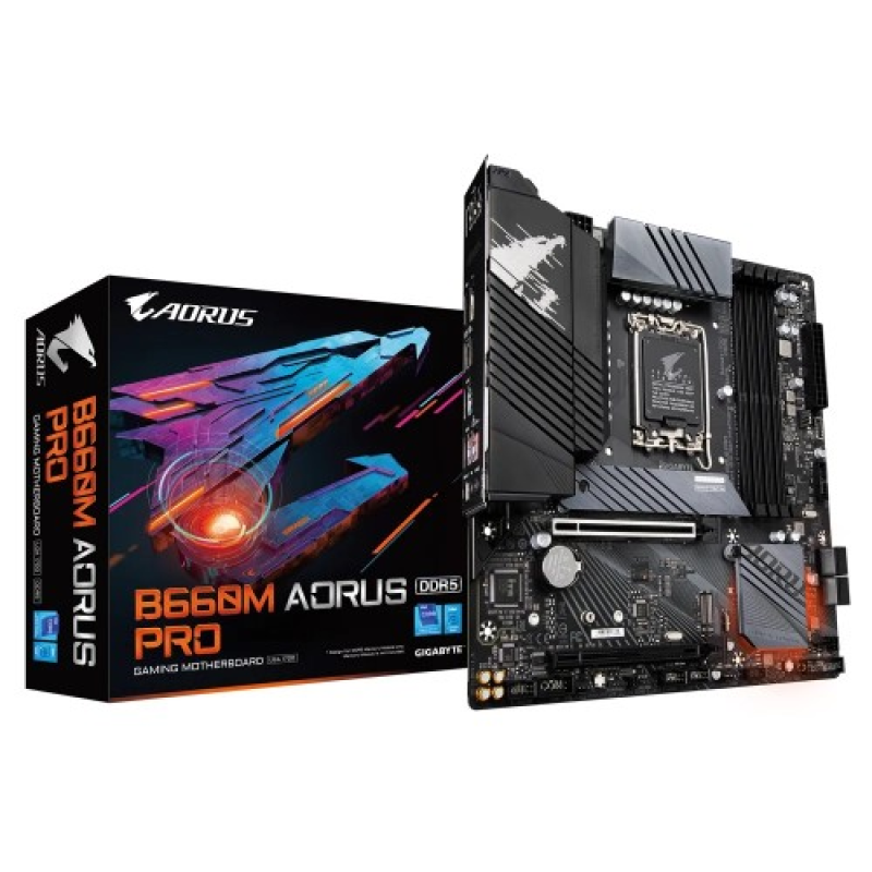 GIGABYTE B660M Aorus Pro DDR5 Micro ATX Motherboard