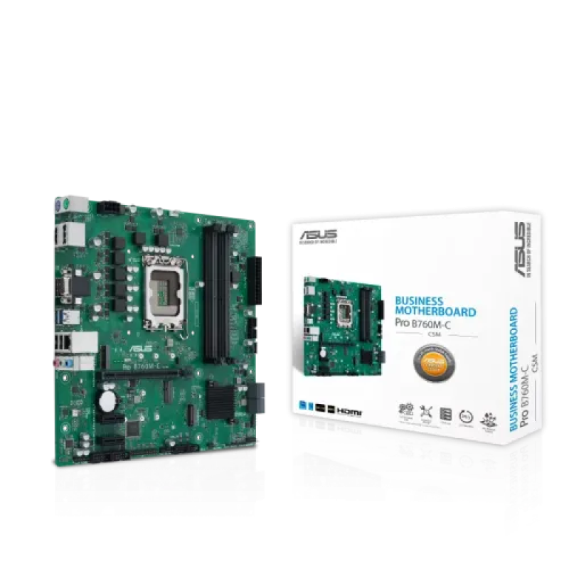 ASUS PRO B760M-C-CSM Micro-ATX Motherboard