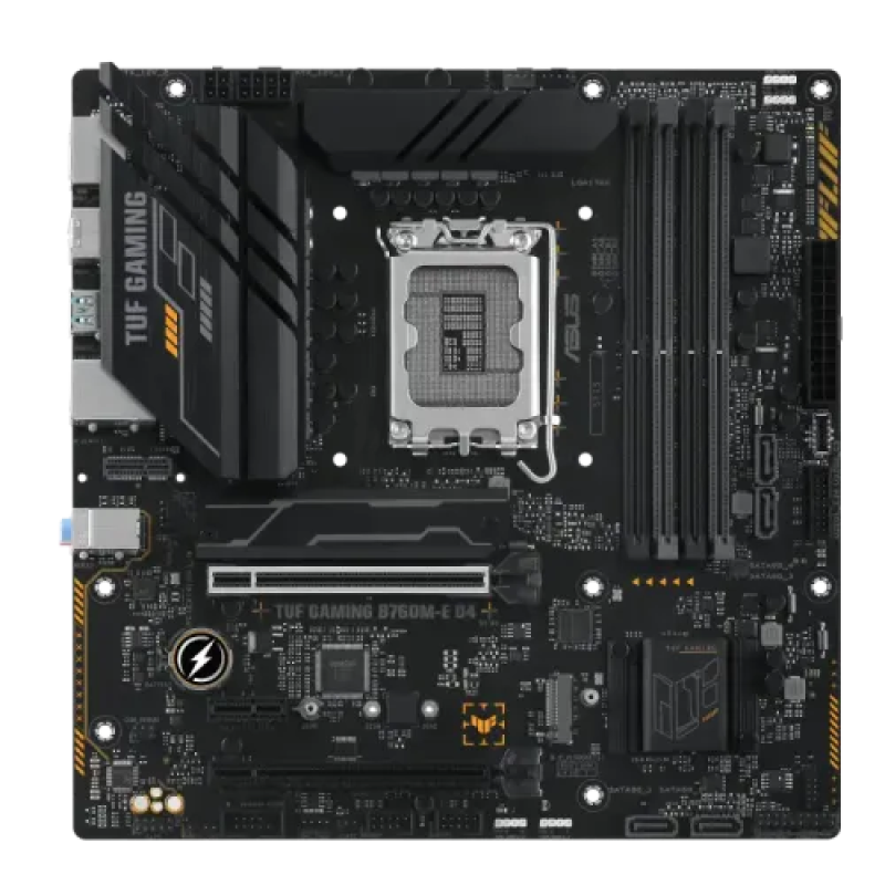 Asus TUF GAMING B760M-E D4 mATX Motherboard
