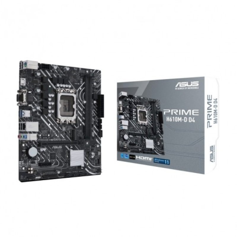 ASUS PRIME H610M-D D4 mATX Motherboard
