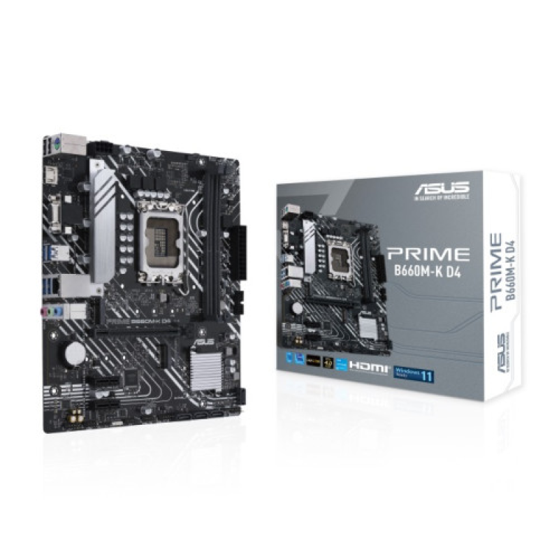 ASUS PRIME B660M-K D4 Micro ATX Motherboard