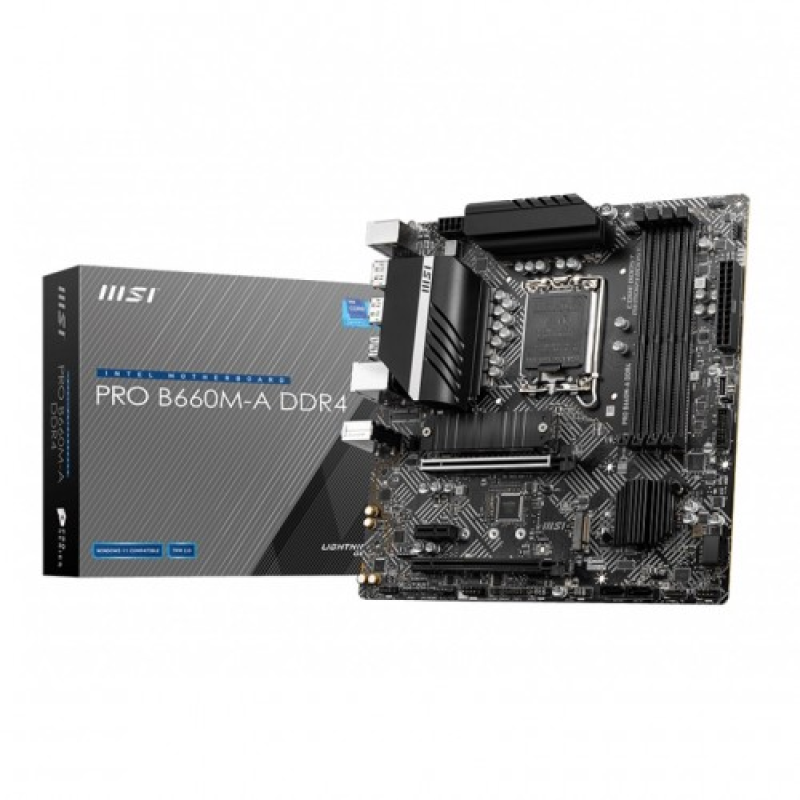 MSI PRO B660M-A DDR4 Micro-ATX Motherboard