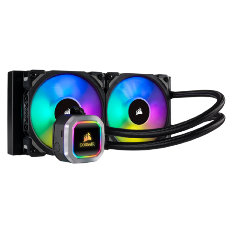 Corsair Hydro Series H100i RGB PLATINUM 240mm Liquid CPU Cooler