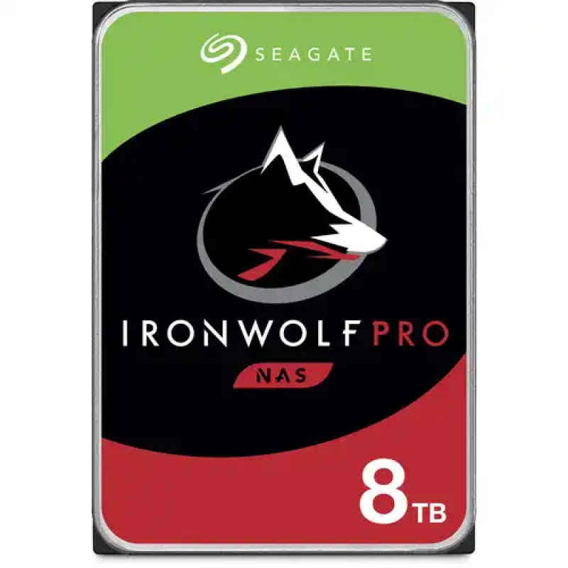 Seagate IronWolf Pro 8TB 3.5 Inch SATA 7200RPM NAS Hard Drive